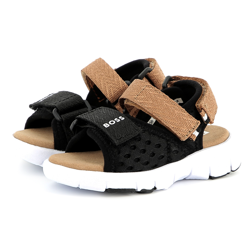 Sandalen mit Klettverschluss BOSS 
                        BOY