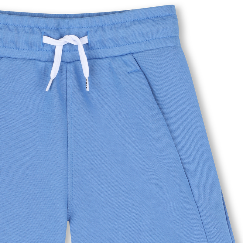Einfarbige Molton-Bermudas BOSS 
                        BOY