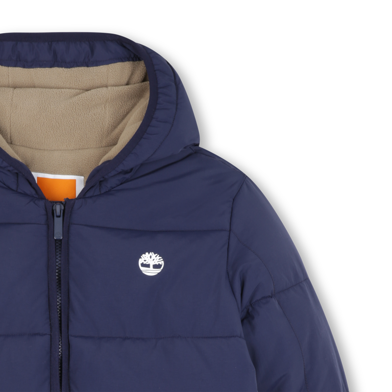 Wasserabweisende Daunenjacke mit Kapuze TIMBERLAND 
                        BOY