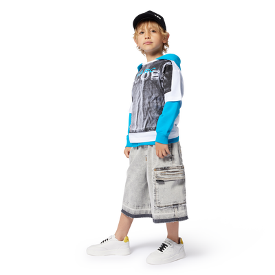 Lange Jeans-Bermudas MARC JACOBS BOY