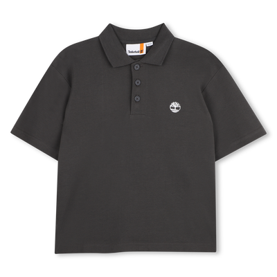 KURZ&Auml;RMELIGES POLOSHIRT MIT LOGO TIMBERLAND BOY