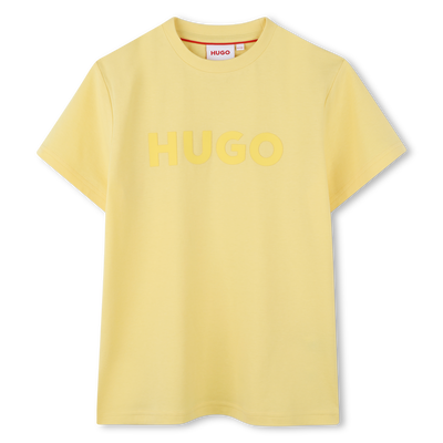 Kurzarm-T-Shirt aus Baumwolle HUGO BOY