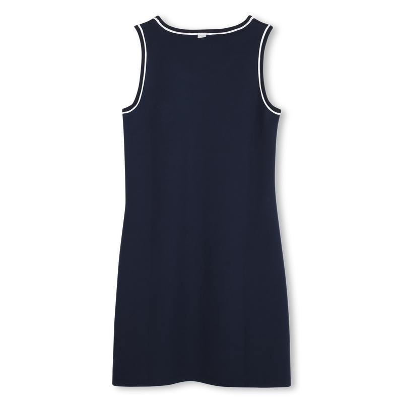 &Auml;rmelloses Kleid mit Logo BOSS 
                        GIRL