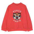 Fleece-sweatshirt, ROT, hi-res