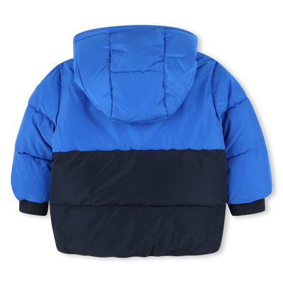 Zweifarbige Kapuzen-Steppjacke BOSS BOY