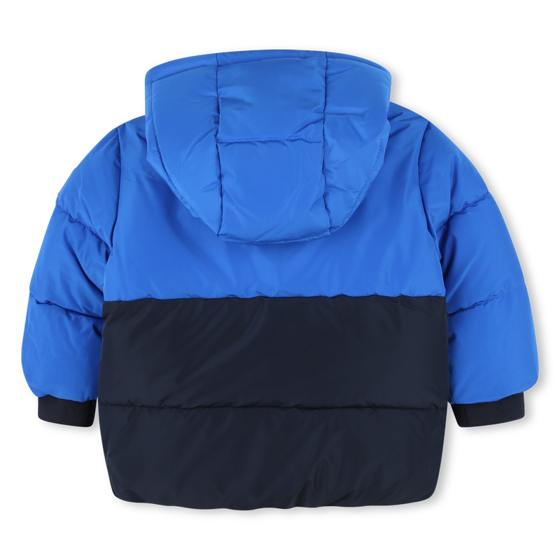 Zweifarbige Kapuzen-Steppjacke BOSS 
                        BOY
