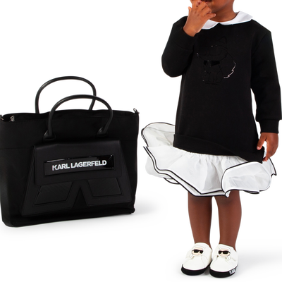 Kleid mit T&uuml;t&uuml; KARL LAGERFELD KIDS GIRL