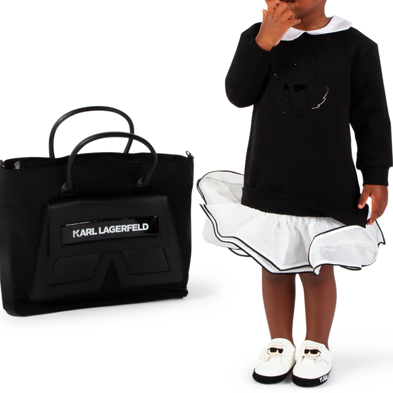 Kleid mit T&uuml;t&uuml; KARL LAGERFELD KIDS 
                        GIRL