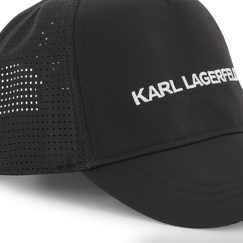 Verstellbares, besticktes Cap KARL LAGERFELD KIDS 
                        BOY