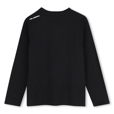 T-Shirt mit kurzen &Auml;rmeln KARL LAGERFELD KIDS BOY