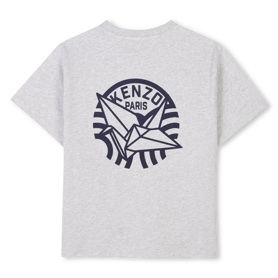 Kurzärmliges Baumwoll-Shirt KENZO KIDS BOY