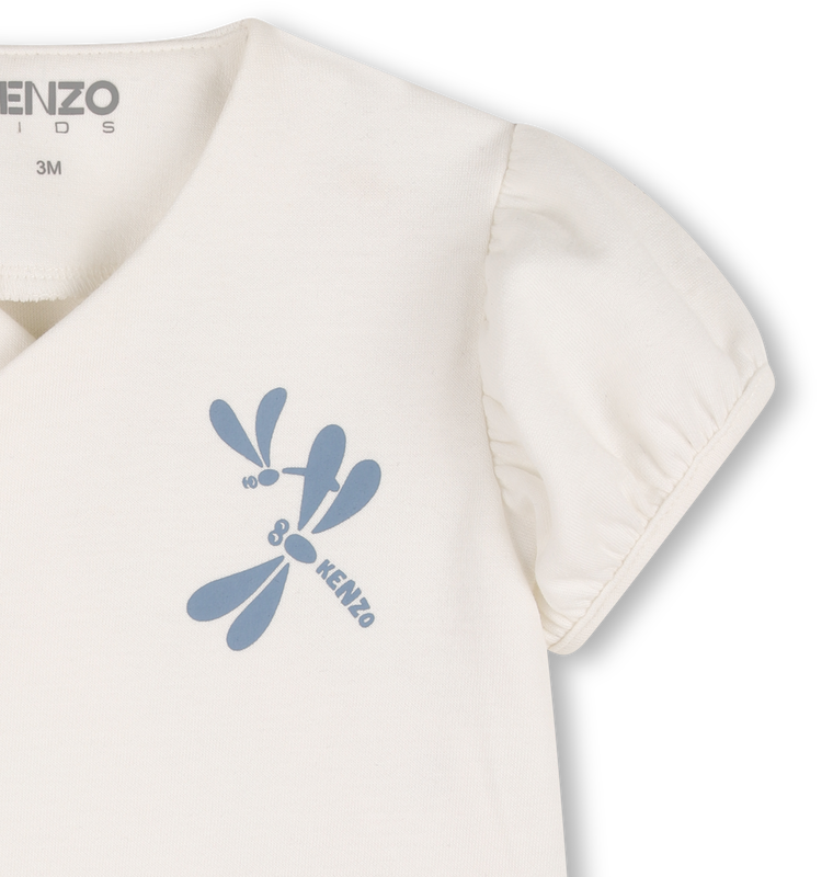 T-SHIRT, BUCKET HAT UND LATZHOSE KENZO KIDS 
                        GIRL