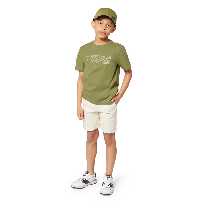 Gefütterte Chino-Bermudas BOSS 
                        BOY