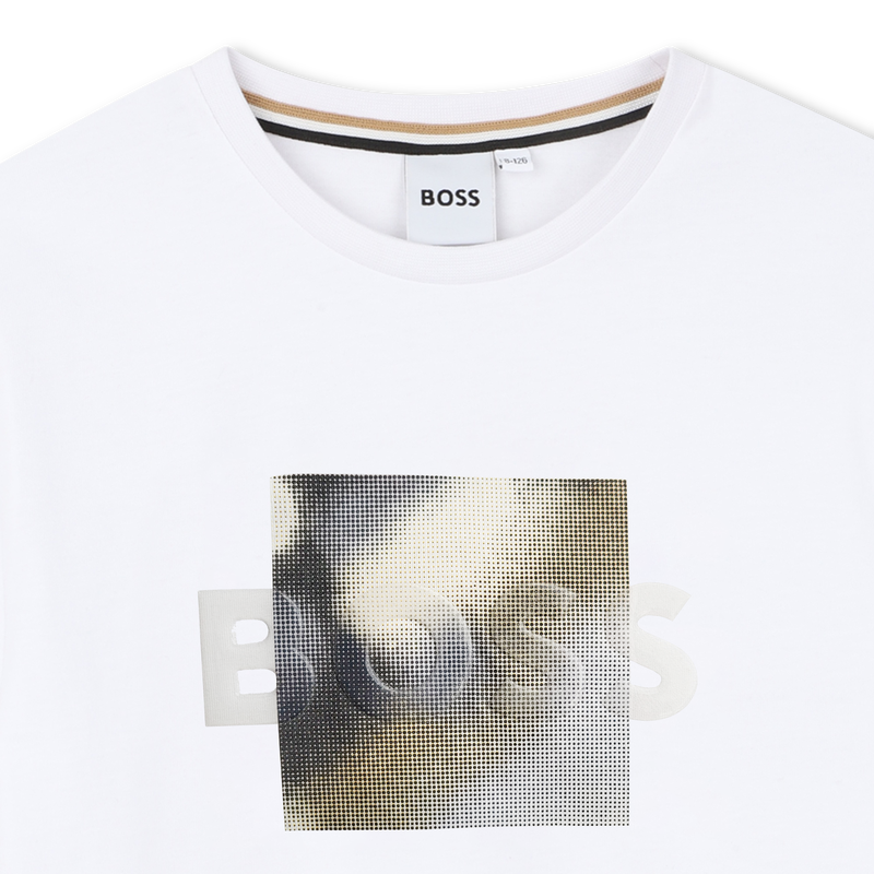 KURZ&Auml;RMELIGES T-SHIRT BOSS 
                        BOY
