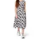 Baumwollkleid mit Print DKNY 
                    GIRL
