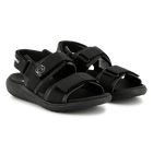 Ledersandalen mit Klett KARL LAGERFELD KIDS 
                    BOY