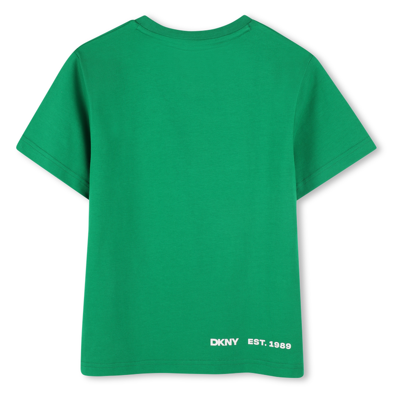 T-Shirt mit beidseitigem Druck DKNY 
                        BOY