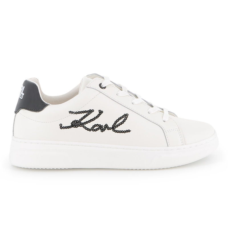 Low-Top-Sneakers mit Schn&uuml;rung KARL LAGERFELD KIDS 
                        GIRL