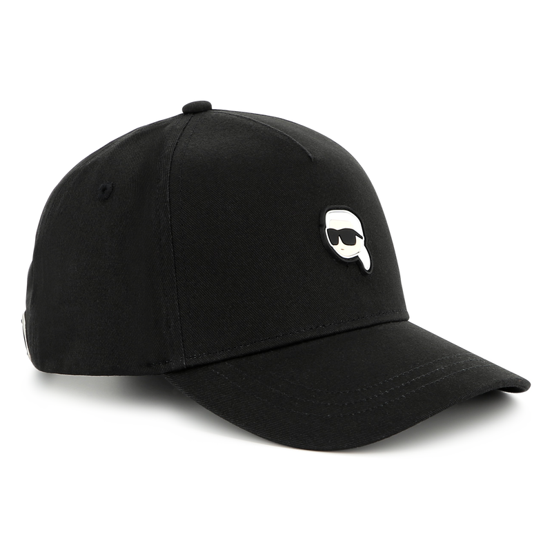 Verstellbares Baumwoll-Cap KARL LAGERFELD KIDS 
                        BOY