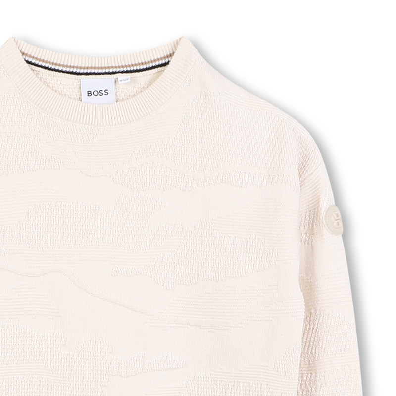 Pullover mit Rundhalsausschnitt BOSS 
                        BOY