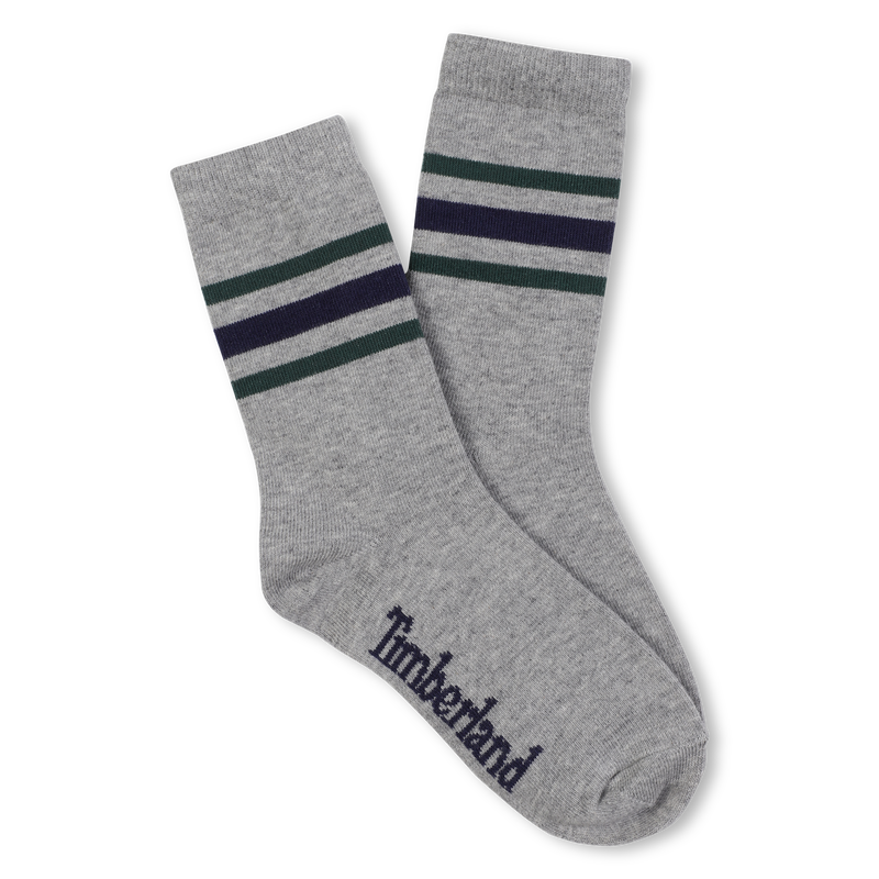 Trio-Pack mit Jacquard-Socken TIMBERLAND 
                        BOY