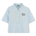 Kurz&auml;rmeliges Hemd KENZO KIDS 
                    GIRL