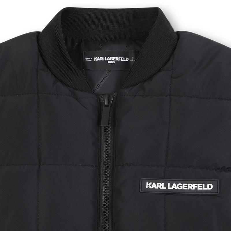 &Auml;rmellose Daunenjacke KARL LAGERFELD KIDS 
                        BOY