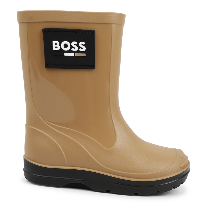 Regenstiefel aus 2 Materialien BOSS 
                        BOY