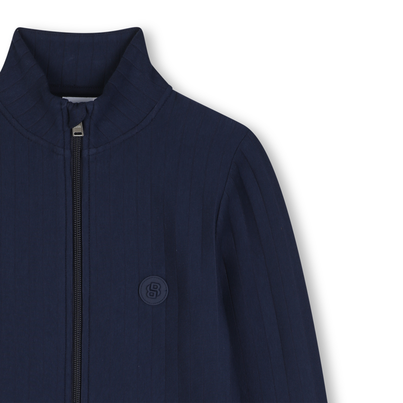 GESTREIFTE STRICKJACKE BOSS 
                        BOY