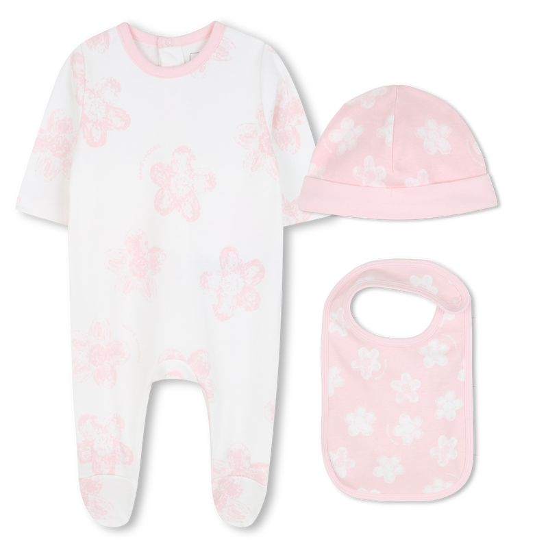 Set aus Pyjama, Lätzchen und Mütze MARC JACOBS 
                        UNISEX