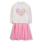 Kleid aus zwei Materialien BILLIEBLUSH 
                    GIRL