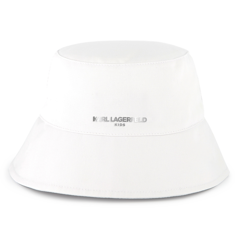Bestickter Baumwoll-Fischerhut KARL LAGERFELD KIDS 
                        GIRL