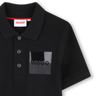 Kurz&auml;rmeliges Poloshirt HUGO 
                    BOY