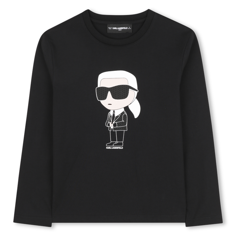 Langarm-T-Shirt KARL LAGERFELD KIDS 
                        BOY