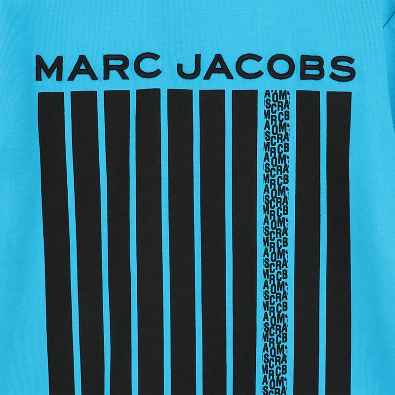 Zweifarbiges Baumwoll-T-Shirt MARC JACOBS 
                        BOY