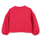 Lang&auml;rmeliges Sweatshirt mit Ballon KENZO KIDS 
                    GIRL