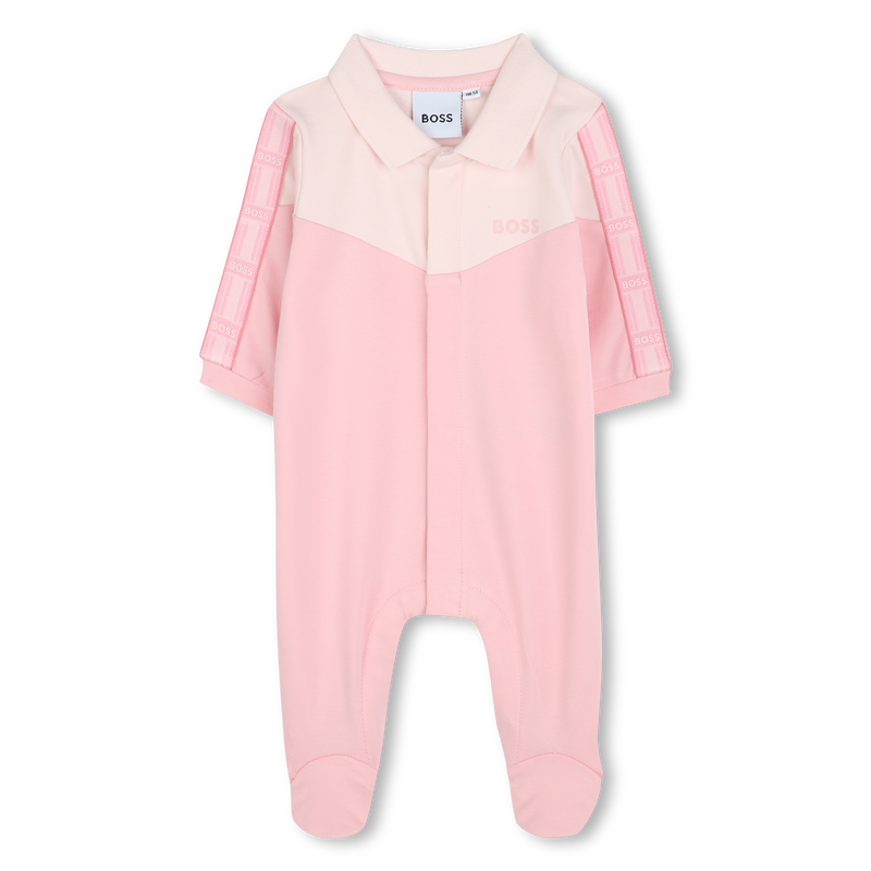 Pyjama mit Cut-outs und Kragen BOSS 
                        GIRL