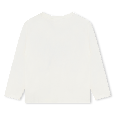 Langarm-Shirt aus Baumwolle KENZO KIDS GIRL