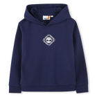 Kapuzensweatshirt mit Logo, MITTELALTERLICHES BLAU, hi-res
