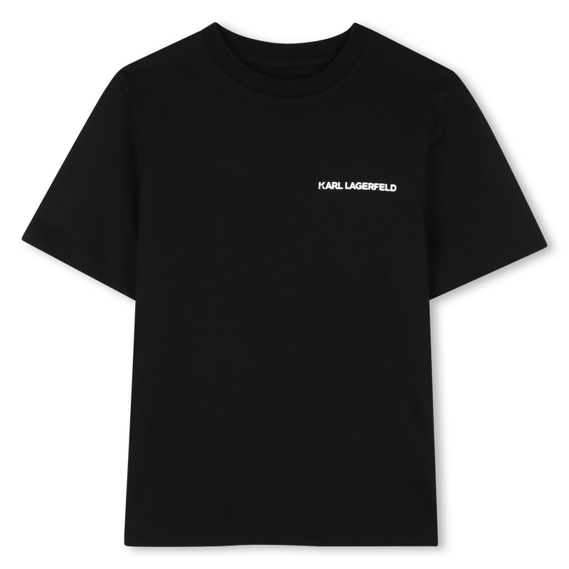 Set mit 2 kurz&auml;rmeligen t-shirts KARL LAGERFELD KIDS 
                        JUNGE