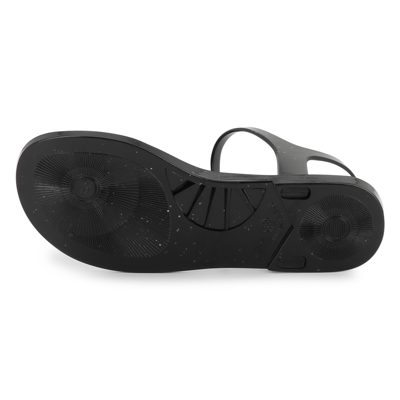 Schnallen-Sandalen mit Badge KARL LAGERFELD KIDS 
                        GIRL