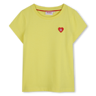 Kurz&auml;rmeliges t-shirt, ZITRONE, hi-res