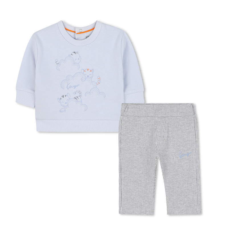 Set aus Sweatshirt + Hose KENZO KIDS 
                        BOY