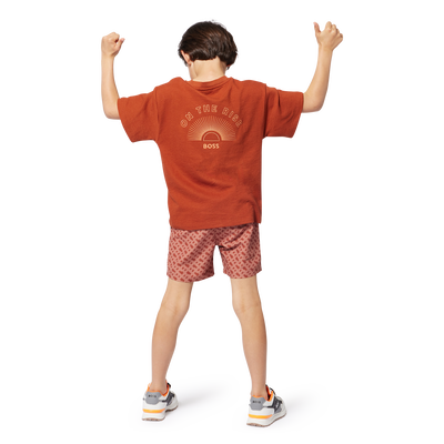 Badeshorts mit Monogramm BOSS BOY