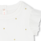 Bluse mit T&uuml;ll und Pailletten BILLIEBLUSH 
                    GIRL