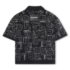 Kurz&auml;rmeliges Hemd aus Jersey KARL LAGERFELD KIDS 
                    BOY