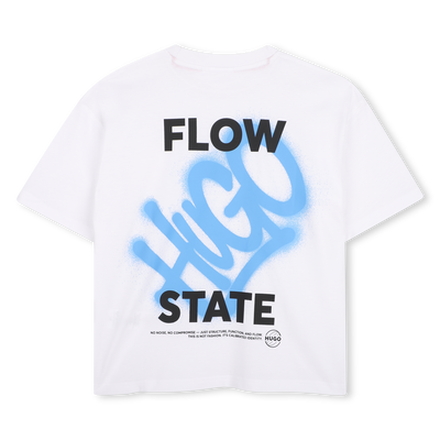 T-Shirt mit kurzen &Auml;rmeln HUGO BOY