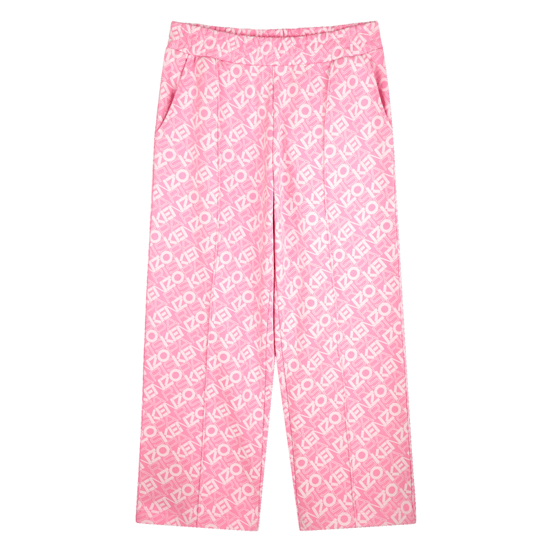Stoffhose mit Muster KENZO KIDS 
                        GIRL