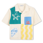 Poplin hemd KIDS AROUND 
                    BOY