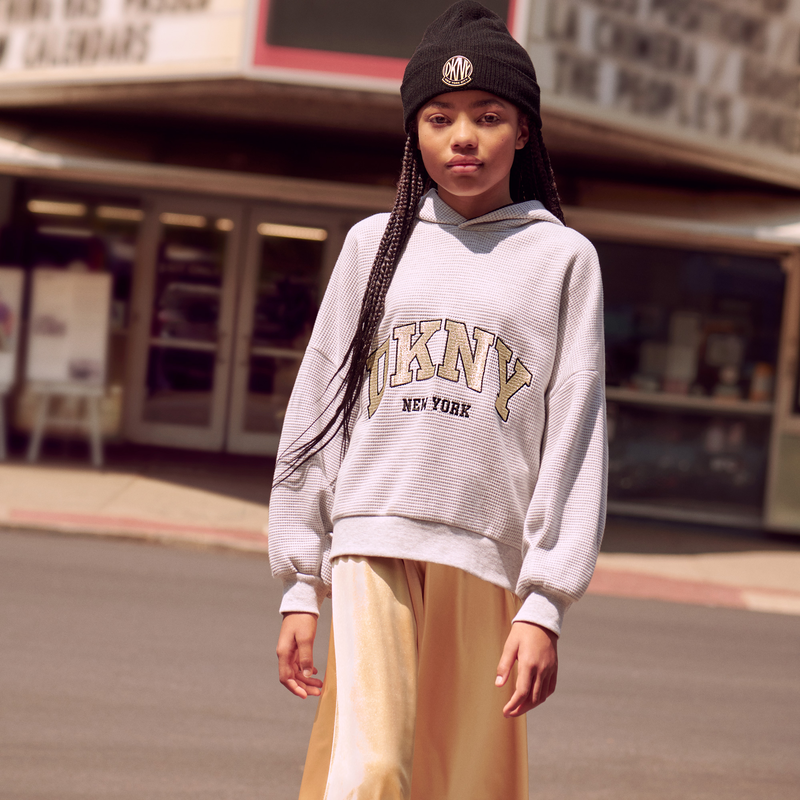 Kapuzen-Sweatshirt DKNY 
                        GIRL